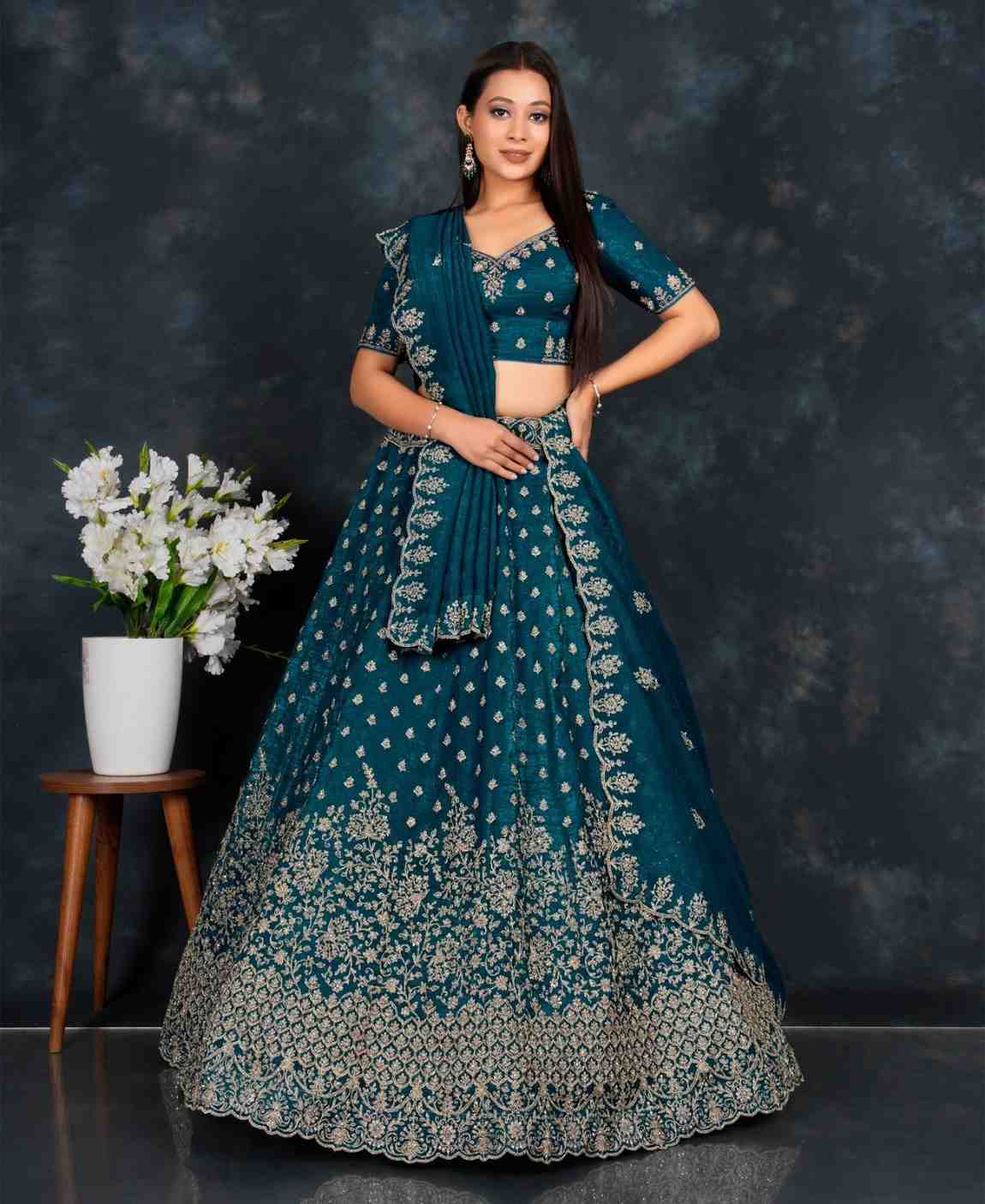 Traditional Silk Festive Lehenga